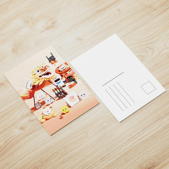 Evoke Wanderlust: Our Travel Router-Season Themed Postcards | SET: 5PCS