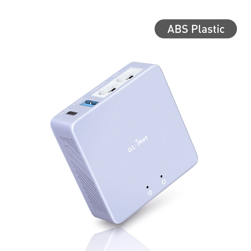 Brume 2 (GL-MT2500) VPN Security Gateway with EU plug | ABS Plastic