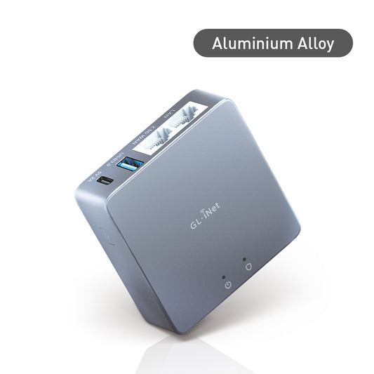 Brume 2 (GL-MT2500A) VPN Security Gateway with EU plug | Aluminium Alloy