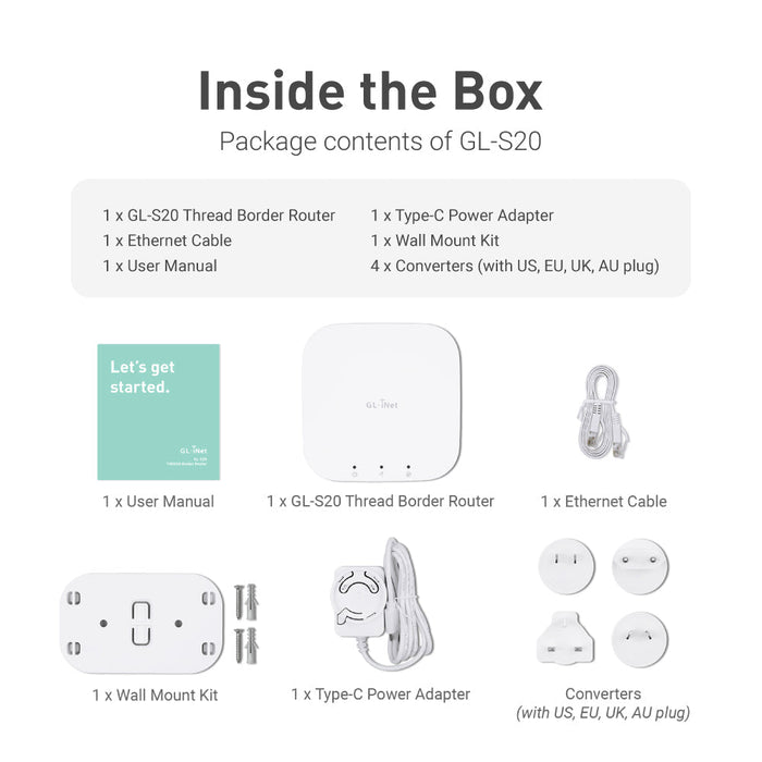 GL-S20 IoT-Gateway | Thread-Border-Router