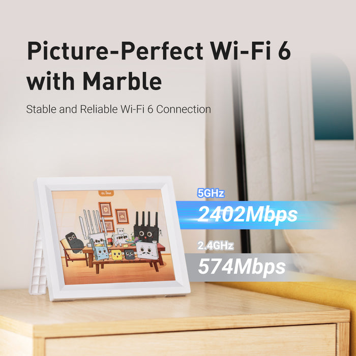 Pre Order--Marble (GL-B3000) Wi-Fi 6 Dual-Band Gigabit Router