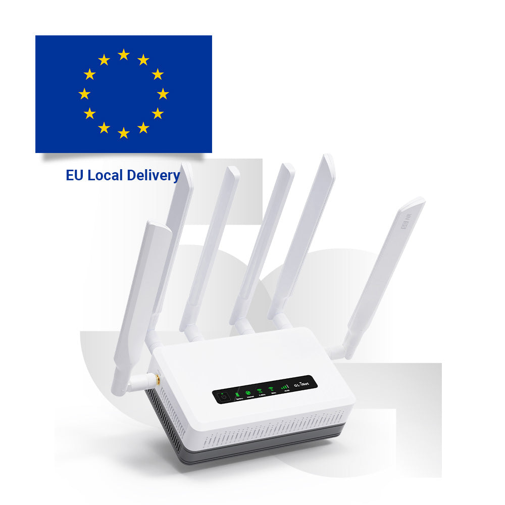 Puli AX (GL-XE3000) | Wi-Fi 6 5G Cellular Router with Battery — GL.iNet EU