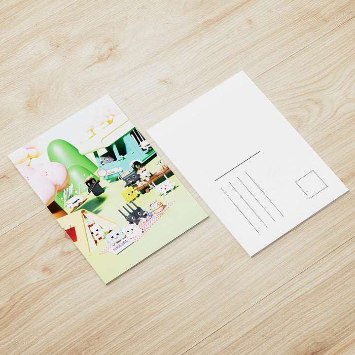 Evoke Wanderlust: Our Travel Router-Season Themed Postcards | SET: 5PCS