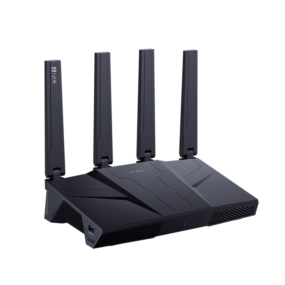Flint 3 （GL-BE9300）Tri-band Wi-Fi 7 Home Router