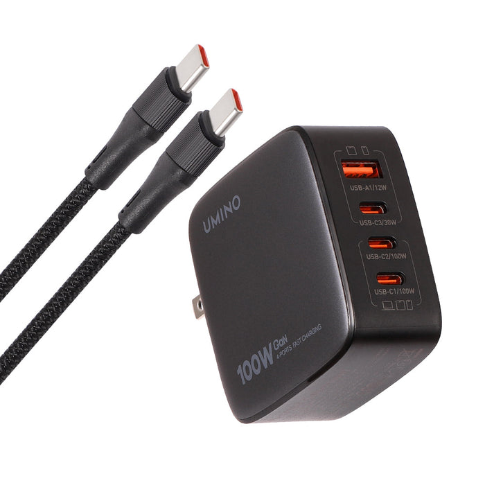 Umino 100W 4-Port GaN Fast Charger