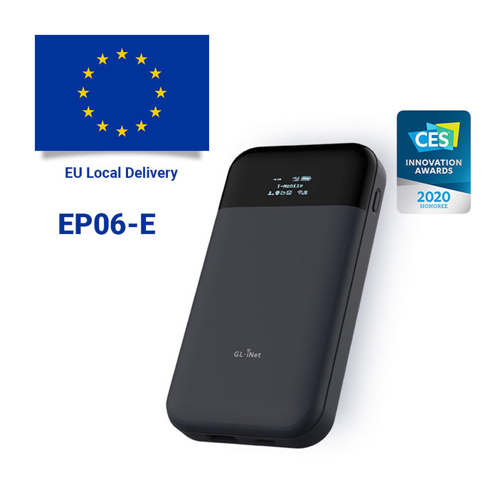 Mudi (GL-E750) Portable 4G LTE Wireless Travel Router with EP06-E Module